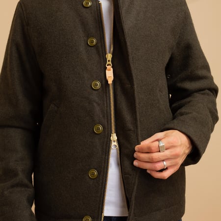 Dark Green Deck Jacket