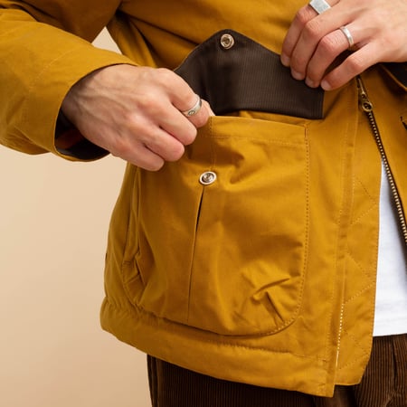 Mustard Blazer Coat