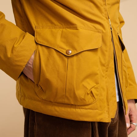 Mustard Blazer Coat