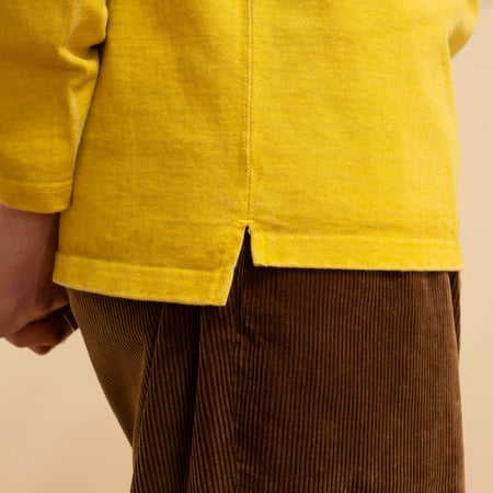 Heavy Raglan Pocket T-Shirt L/S P-Banana