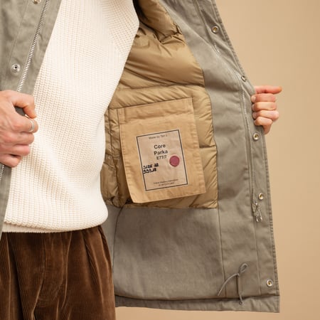 Core Down Parka Walnut