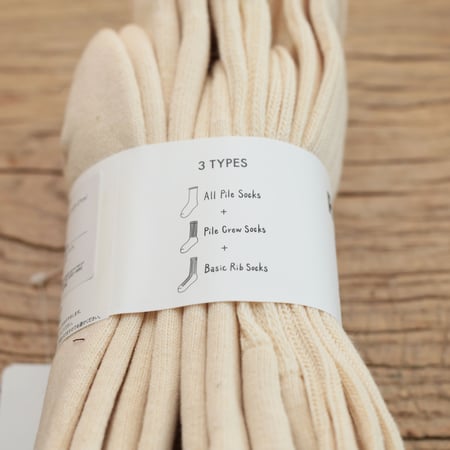 Organic Daily 3 Pack Crew Socks