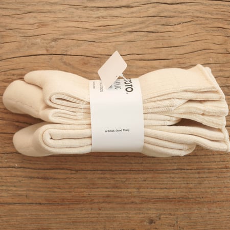 Organic Daily 3 Pack Crew Socks