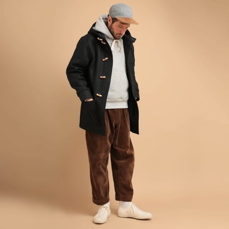 The Navy Wool Cloth Kabig