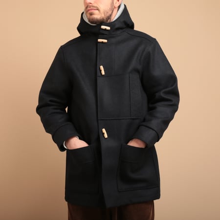 The Navy Wool Cloth Kabig