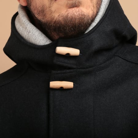 The Navy Wool Cloth Kabig
