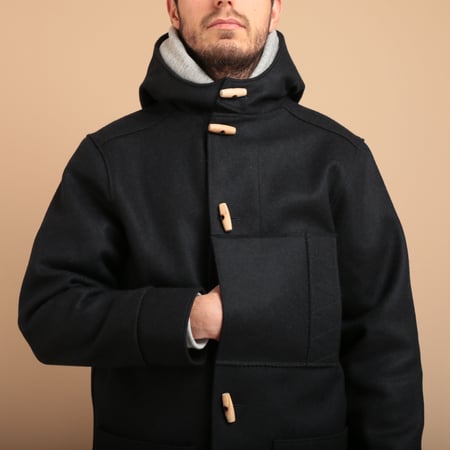 The Navy Wool Cloth Kabig