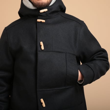 The Navy Wool Cloth Kabig