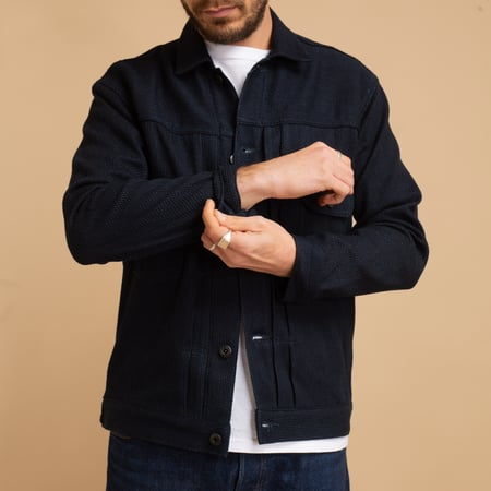 JAPAN BLUE / Indigo Sashiko Type II Jacket