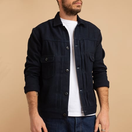 JAPAN BLUE / Indigo Sashiko Type II Jacket