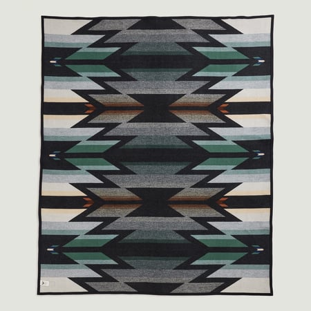 Wyeth Trail Oxford Jacquard Blanket