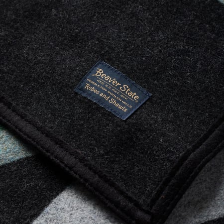 Wyeth Trail Oxford Jacquard Blanket