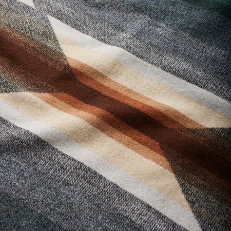 Wyeth Trail Oxford Jacquard Blanket