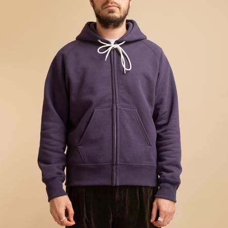 "SURE MFG" Zip Corn Head Hoodie Rodeo man's Purple