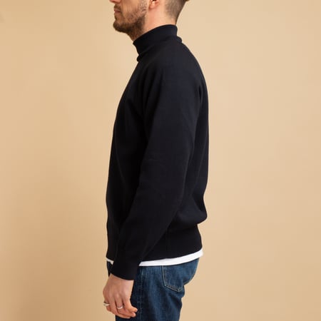 Pull Col Cheminée Milano Marine