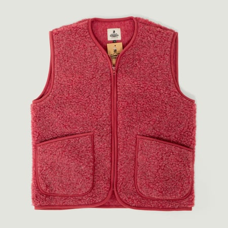 Pepitko Vest Dark Red