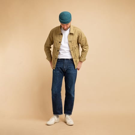 02517-BRD "British Drill" Selvedge Type II Jacket