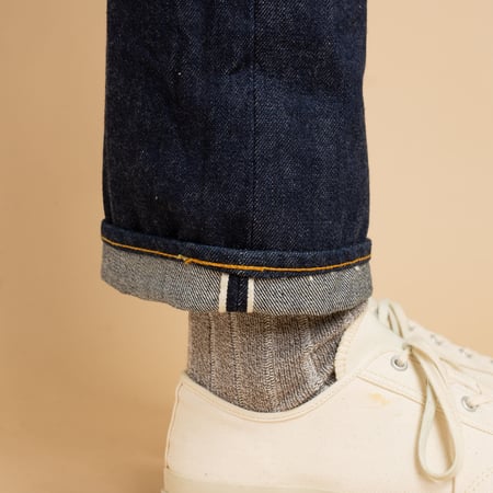 SD-800 15oz Tapered Natural Indigo Selvedge Denim