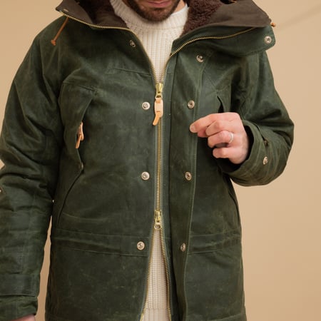 Dark Green Mountain Jacket