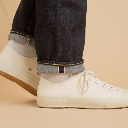 0605-V Natural Tapered 15.7oz Vintage Selvedge Denim