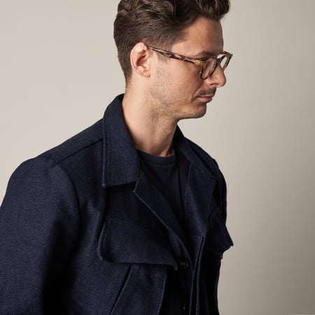 INFORMALE X FLÂNEURS / J002 Indigo Sashiko Jungle Jacket