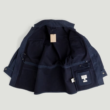 INFORMALE X FLÂNEURS / J002 Indigo Sashiko Jungle Jacket