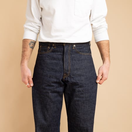JAPAN BLUE / J504 12.5oz Loose Fit Africa Cotton Selvedge