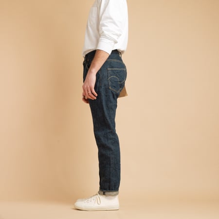 Image-Flâneurs_ONI DENIM / 902ZR-KABEG "Secret Kabuki" 20oz High Rise Relaxed Tapered_Side Profile