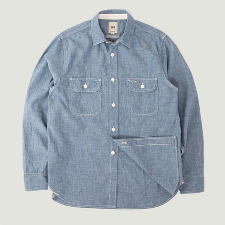 F3494 Chambray Work Shirt