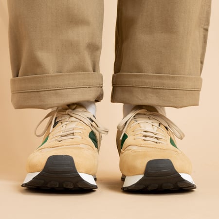 French Military Trainer Green/Beige