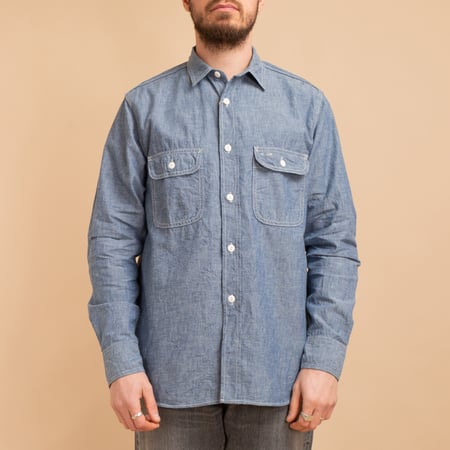 F3494 Chambray Work Shirt