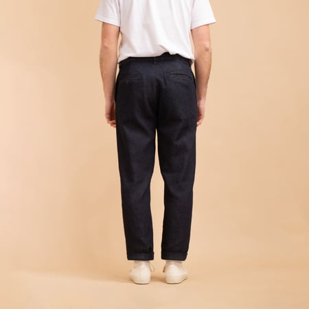 F0527 Relax Trousers Indigo