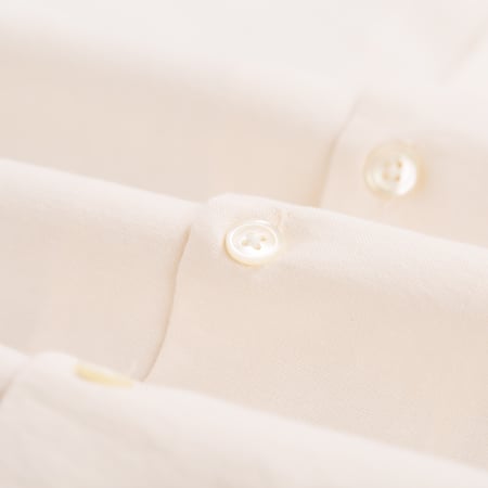 S/S Belavista Camp Collar Off White