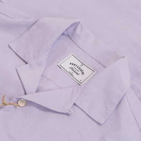 S/S Belavista Camp Collar Lavender