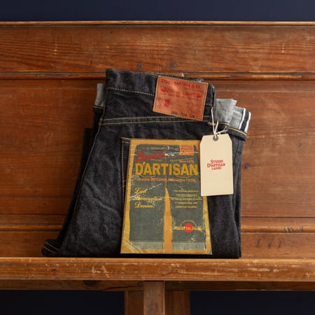 STUDIO D'ARTISAN LADIES / SDL-704 Bombshell Jeans Wide Straight 13oz Indigo