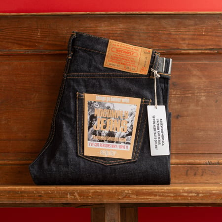 "NO COMPLY" Regular 13,5oz Indigo Selvedge Denim