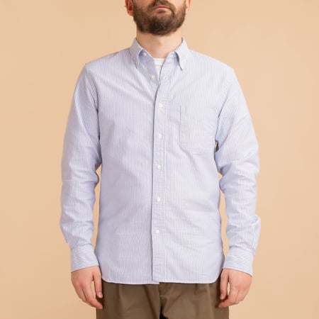 BD Oxford Shirt Candy Stripe Blue