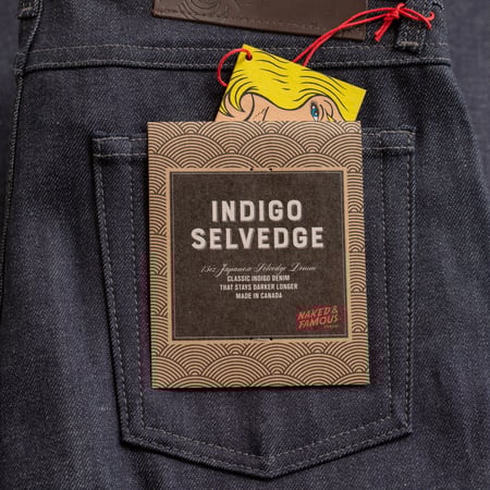 Image_Flâneurs_NAKED & FAMOUS / TrueGuy Indigo détail-flasher