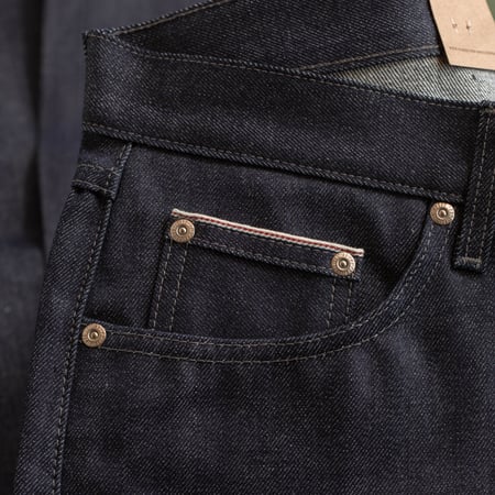 Image_Flâneurs_NAKED & FAMOUS / TrueGuy Indigo détail-coin-pocket