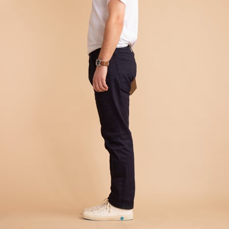 526S 11oz Indigo/Black "High Power Stretch Denim"