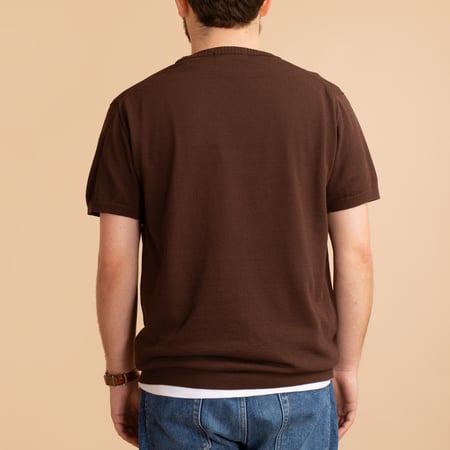 Ice Cotton Crewneck Brown