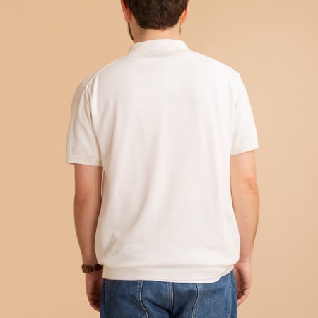 Ice Cotton Turtleneck Off-White