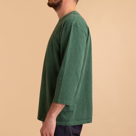 80's Football Tee P-Dark Green