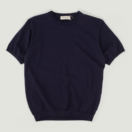 Ice Cotton Crewneck Navy