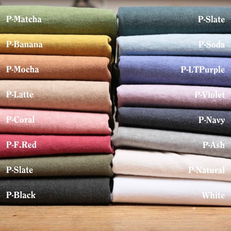 Short Sleeve Crew T-Shirt P-Natural