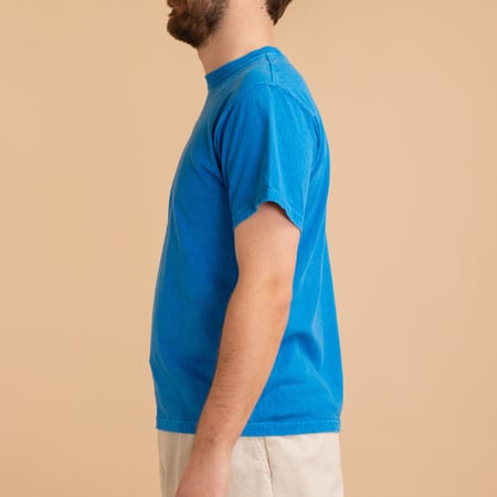 Short Sleeve Crew T-Shirt in Pastel Turquoise