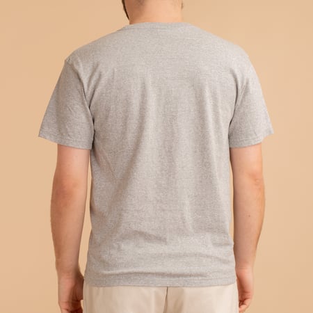 Short Sleeve Crew T-Shirt in Metal Color