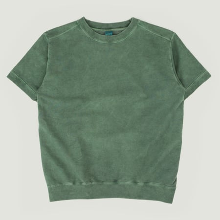 S/S Terry Shirt P-Dark Green