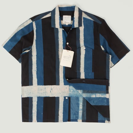 KARDO x FLÂNEURS / S/S Shirt BP119 Indigo