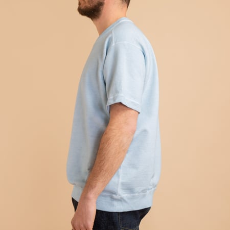 Short Sleeve Terry Shirt in Soda Print
